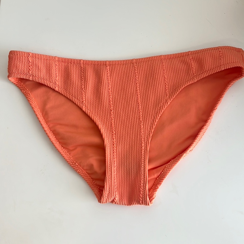 orange cream bikini bottoms